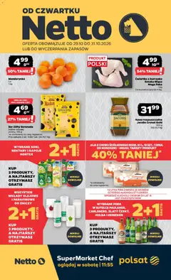 Pogląd gazetki "Netto gazetka od czwartku" ze sklepu Netto ważnej od 29.10.2026