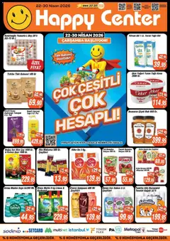 Happy Center Happy Center Katalog 22.04.2026 - Broşürünün önizlemesi