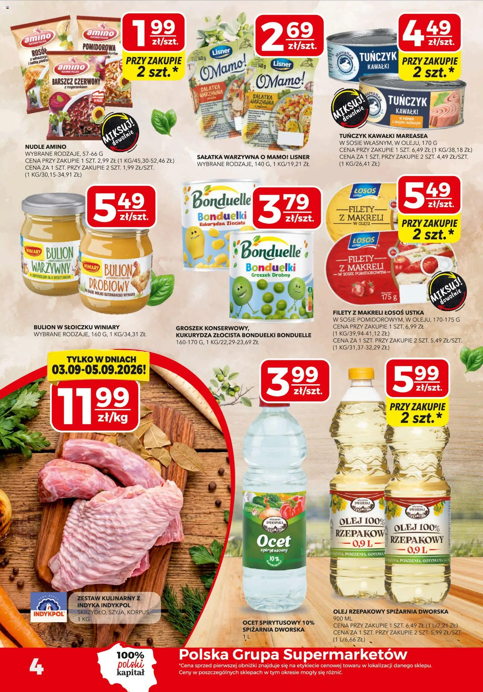 Pogląd gazetki "Top Market gazetka" ze sklepu Top Market ważnej od 27.08.2026