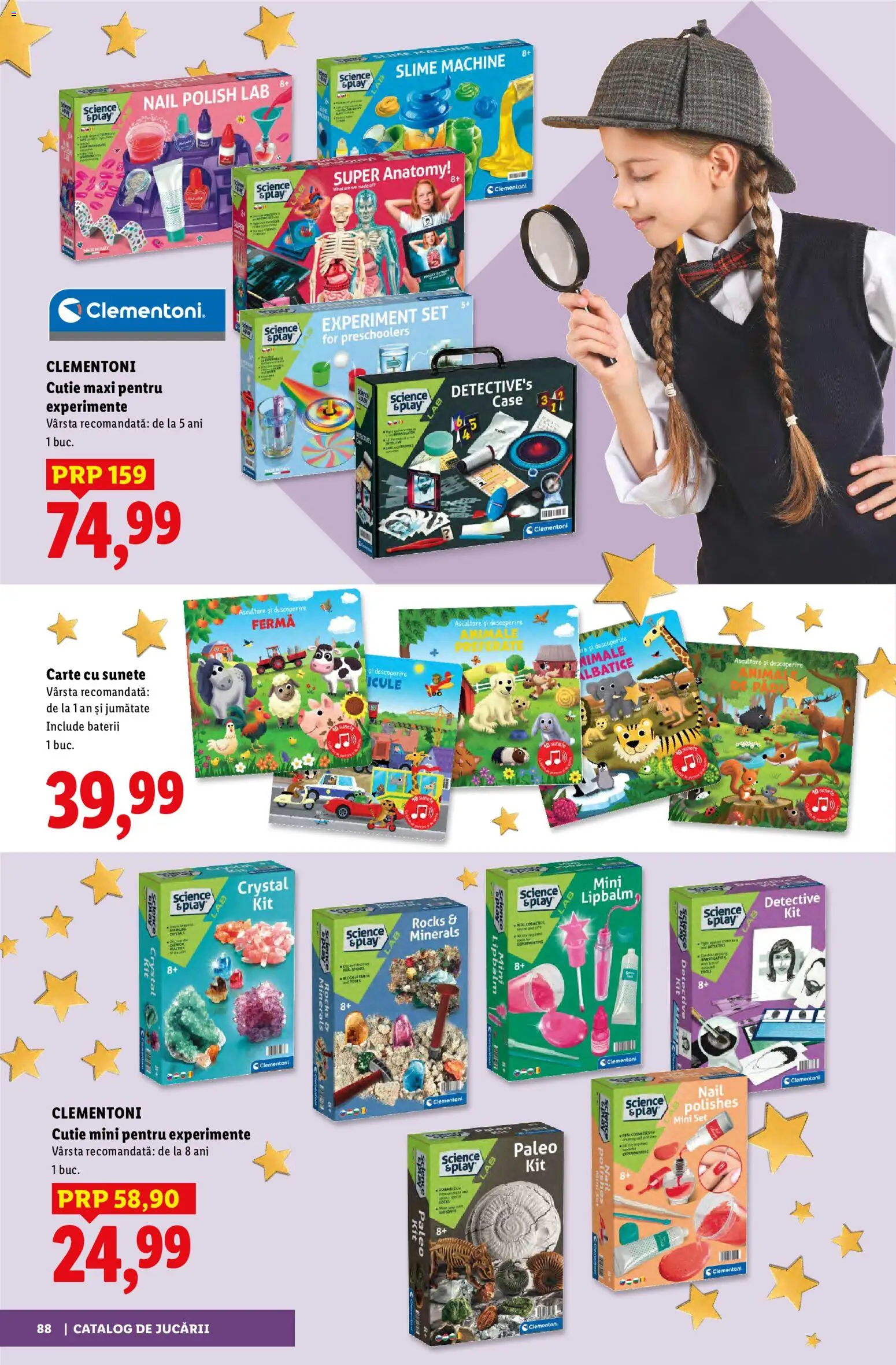 Previzualizarea de cataloage: Lidl Lidl Catalog De jucării valabil de la 02.11.2026 - Cutie, Baterii