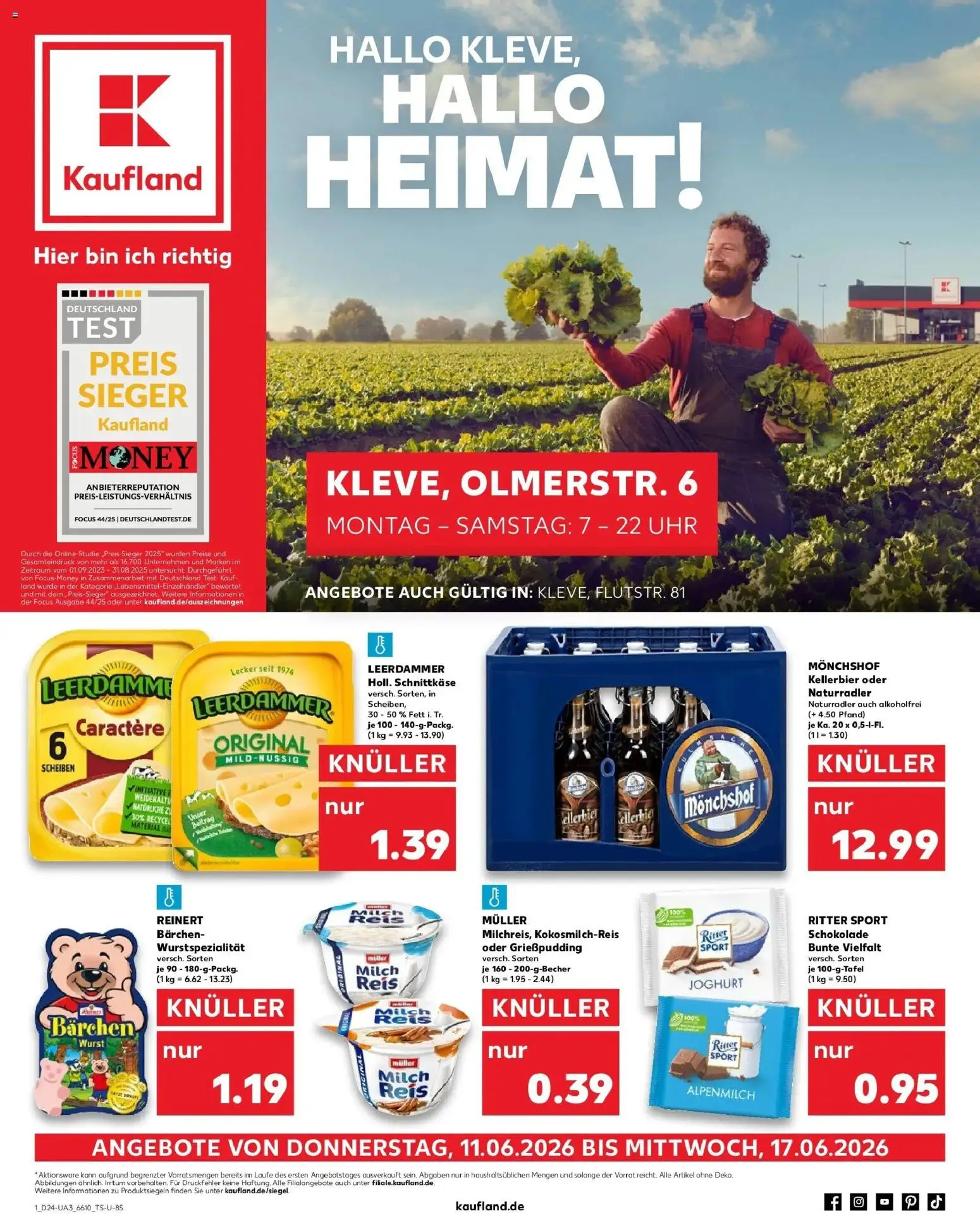Vorschau von dem Prospekt des Geschäftes Kaufland, gültig ab dem 11.06.2026