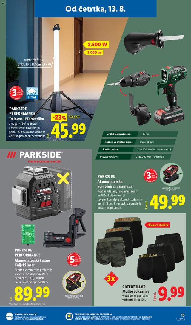 Novi Lidl katalog od 13.08.