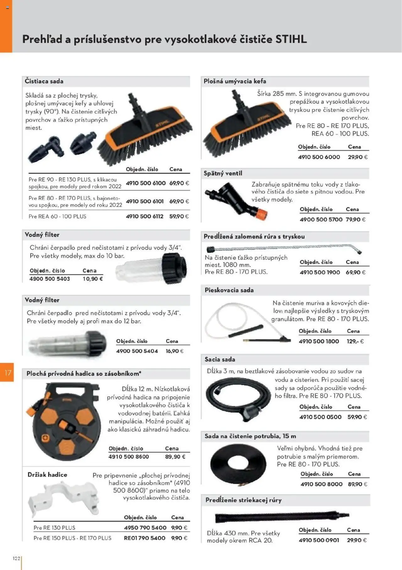 Náhľad STIHL letáku platného od 29.09.2025 - Čerpadlo, Rúra, Ventil, Kefa