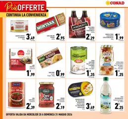 Anteprima dell'opuscolo Conad volantino Più Offerte dal negozio Conad valido da 20/05/2026