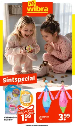 Voorbeeld van Wibra folder - sintspecial van winkel Wibra geldig vanaf 01-10-2026