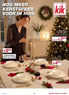 Voorbeeld van KiK folder van winkel Lidl geldig vanaf 19-10-2026
