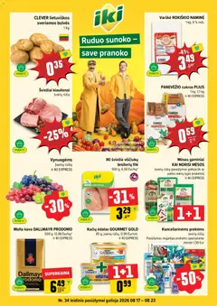 IKI parduotuvės leidinio IKI leidinys galiojančio nuo 2026.08.17 peržiūra