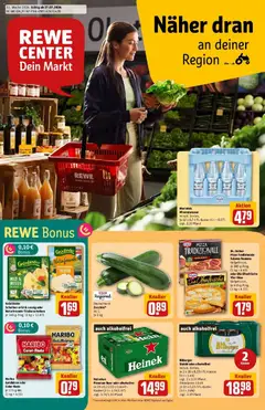 Vorschau von dem Prospekt des Geschäftes Rewe, gültig ab dem 27.07.2026