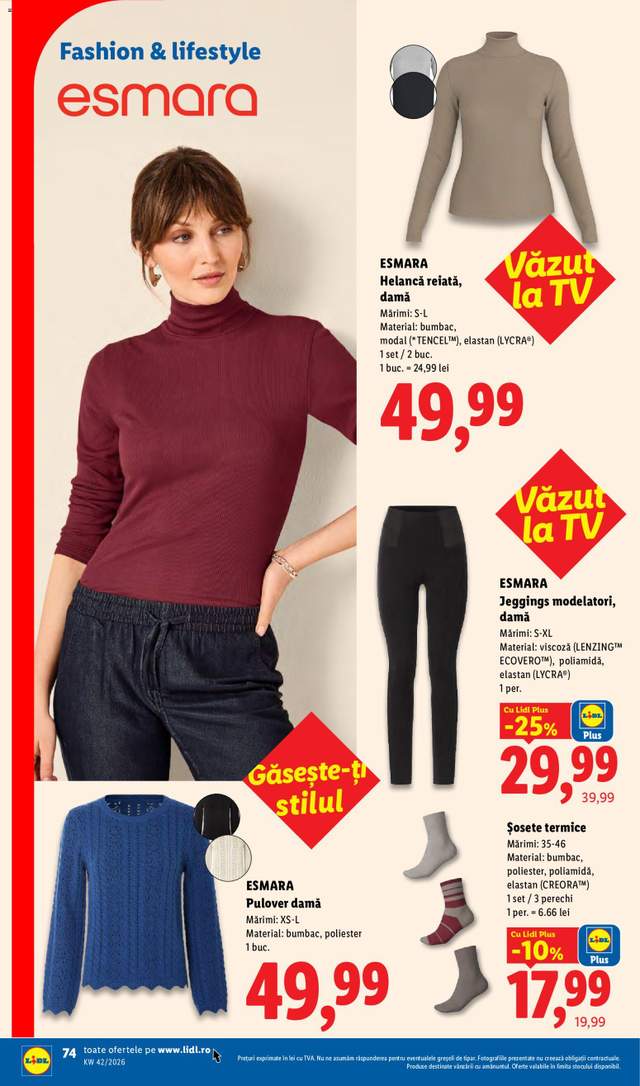 Noul catalog Lidl de la 12.10.