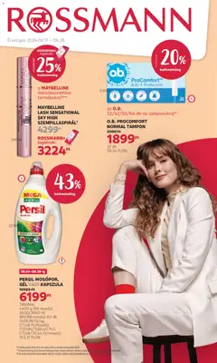 Rossmann - Rossmann akciós újság megtekintése, amely érvényes 2026.08.17.-től