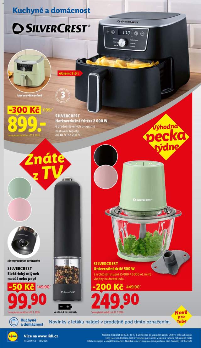 Nový Lidl leták od 10.08.