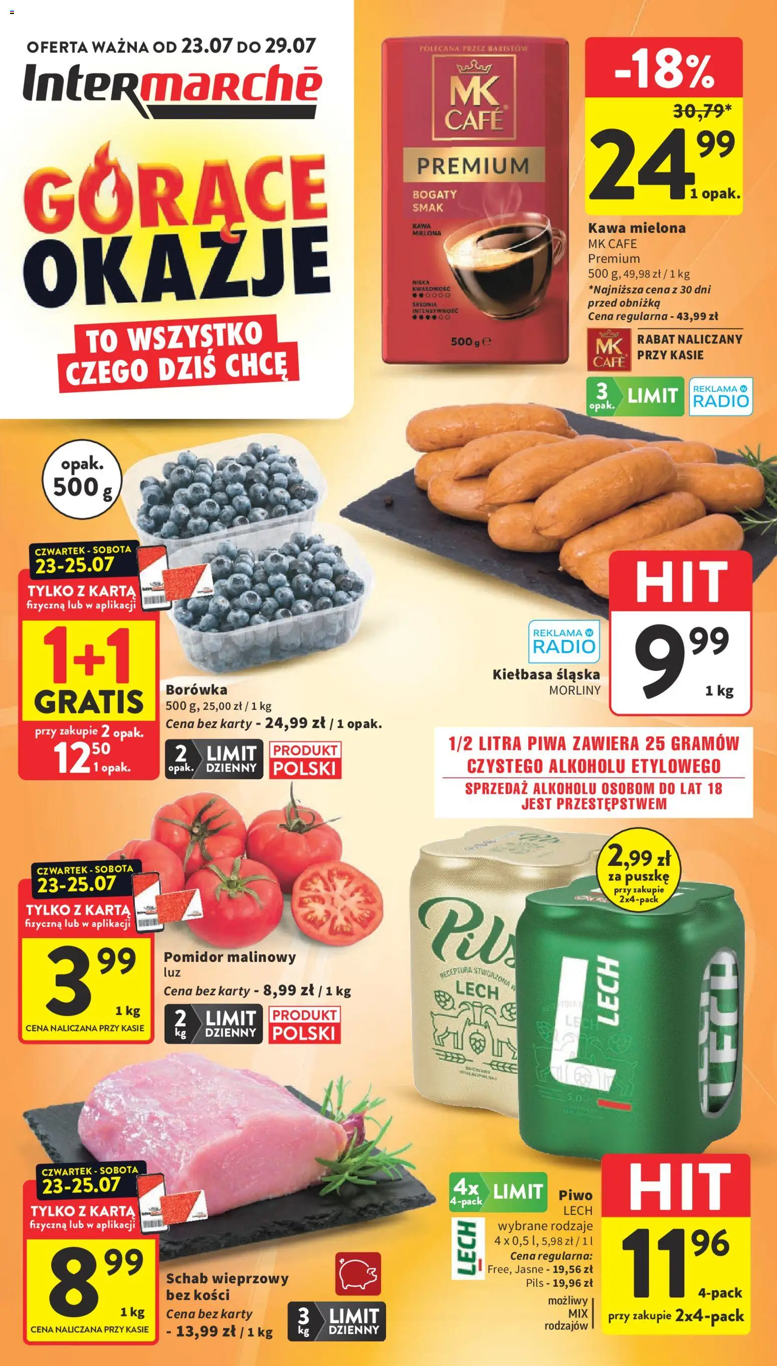 Pogląd gazetki "Intermarche gazetka" ze sklepu Intermarche ważnej od 23.07.2026