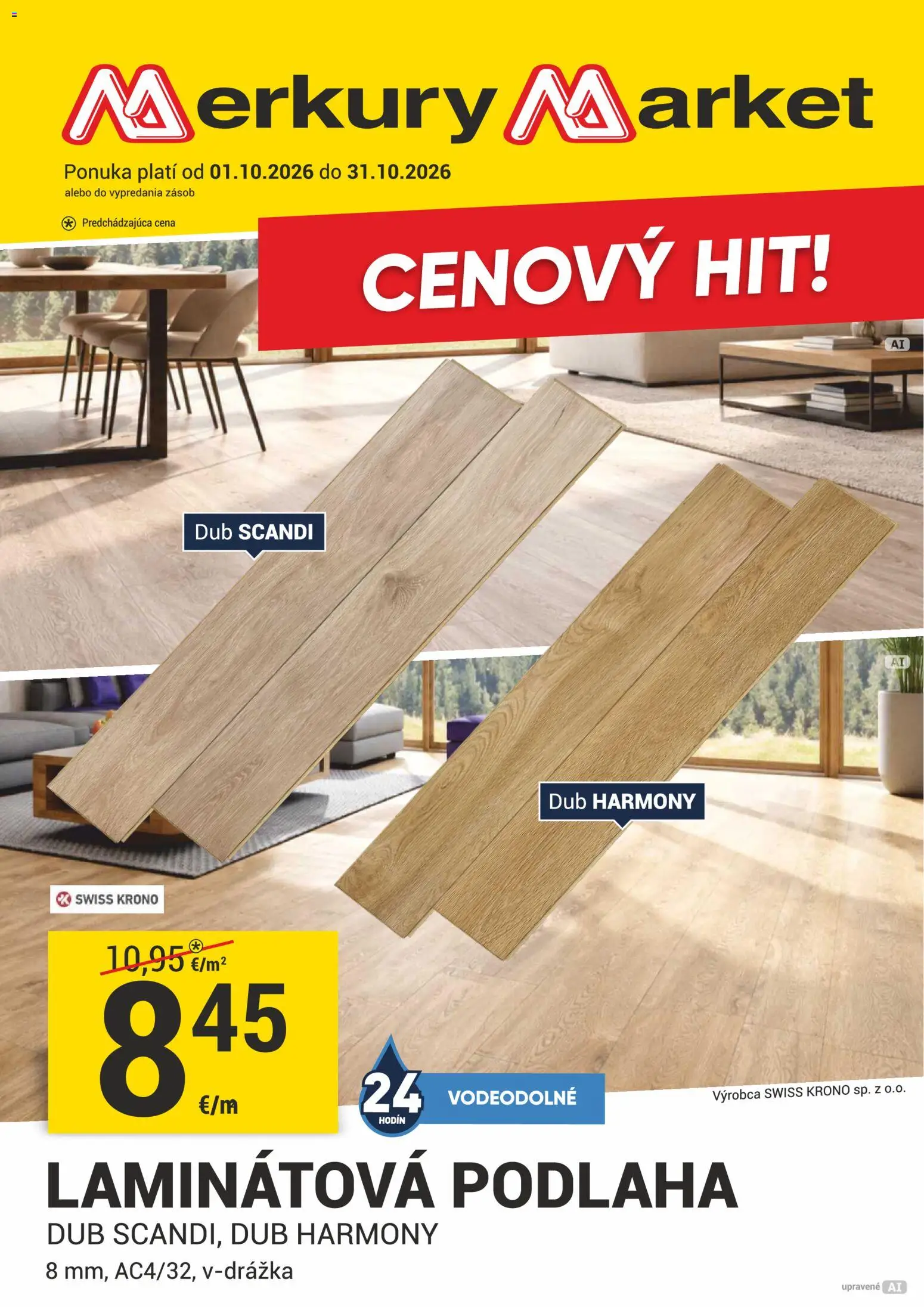 Náhľad Merkury Market letáku platného od 01.10.2026