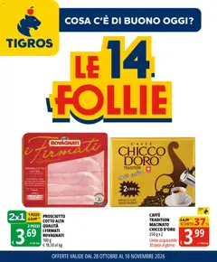 Anteprima dell'opuscolo Tigros volantino dal negozio Tigros valido da 28/10/2026