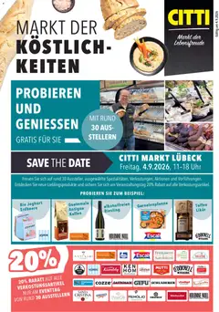 Vorschau von dem Prospekt des Geschäftes CITTI Markt, gültig ab dem 04.09.2026