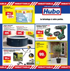 Prévisualisation de Hubo Publicité du magasin Hubo formulaire valide 10/06/2026