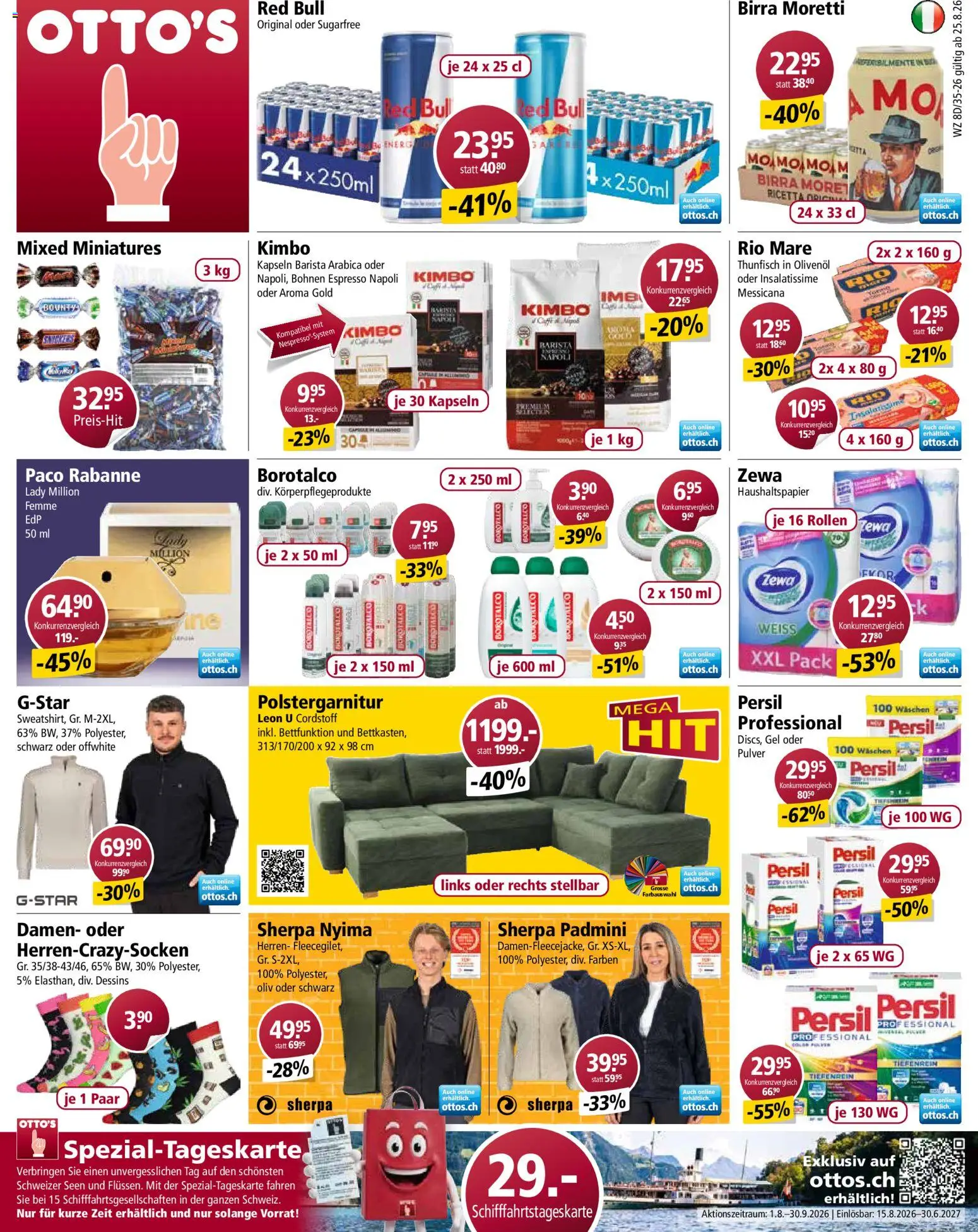 Vorschau des Merkblatts Otto's aktionen vom Shop Otto's gültig von 25.08.2026 bis 31.08.2026