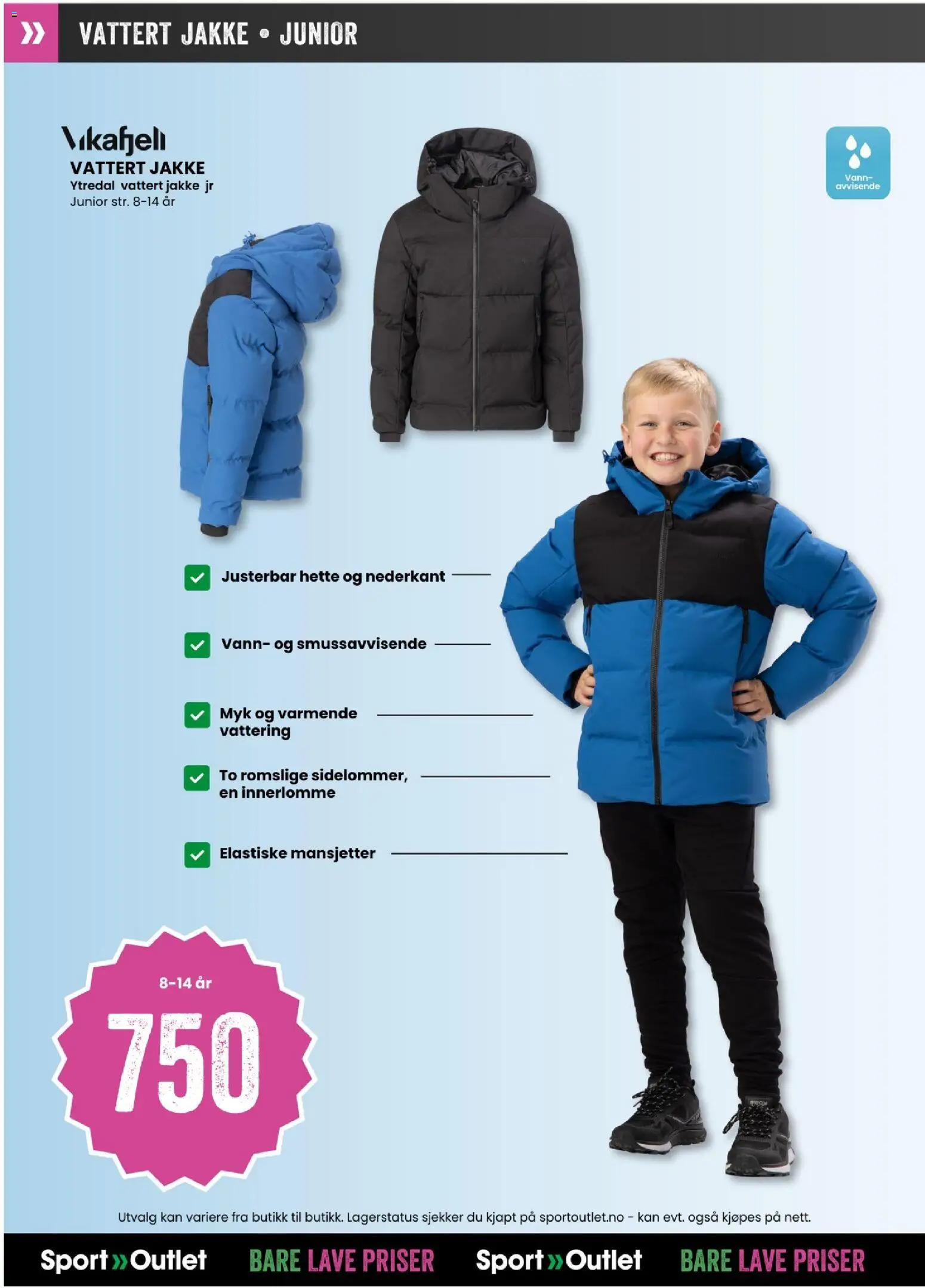 Forhåndsvis Kundeavis fra butikk Sport Outlet gyldig fra 09/01/2026