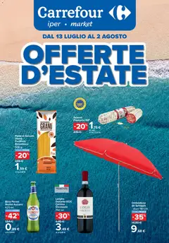 Anteprima dell'opuscolo Carrefour volantino Market - Torino dal negozio Carrefour valido da 13/07/2026