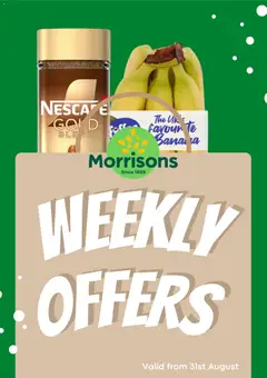 Preview of Morrisons Weekly offers Morrisons valid from 31/08/2026