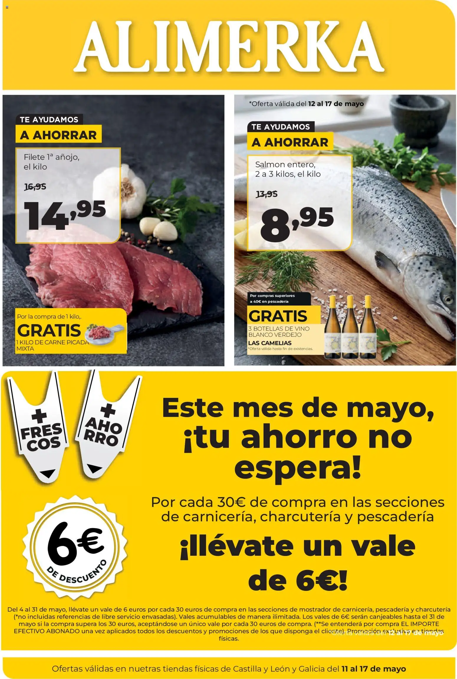 Vista previa del folleto de la tienda Alimerka válido desde el 11/05/2026 