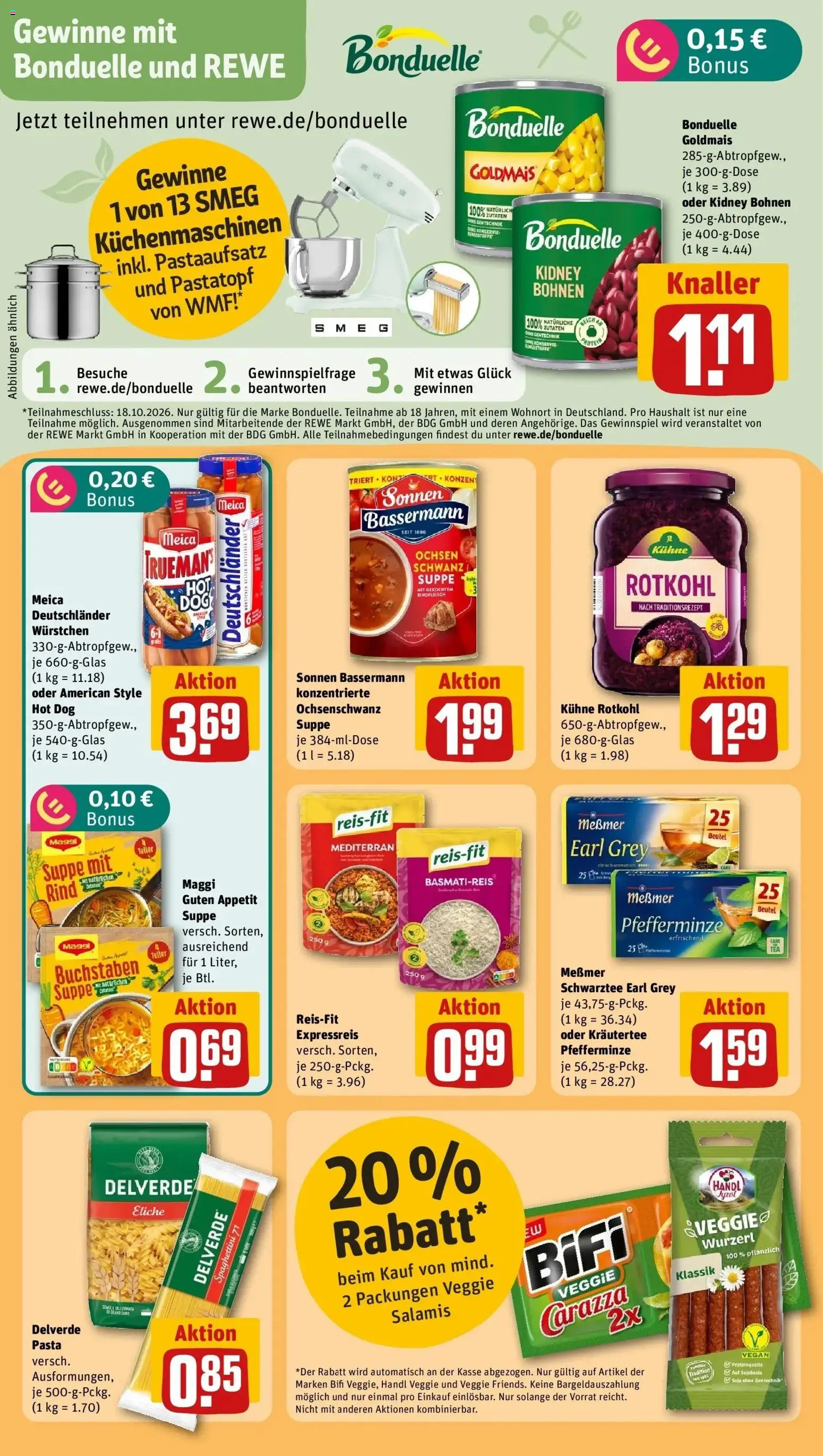 Vorschau von dem Prospekt des Geschäftes Rewe, gültig ab dem 05.10.2026