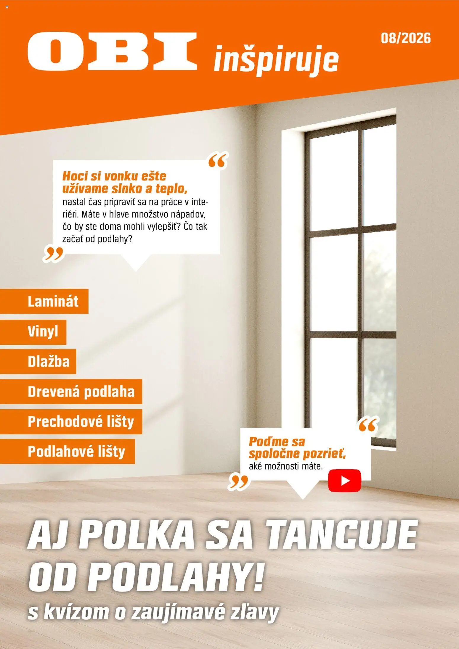Náhľad OBI letáku platného od 16.07.2026