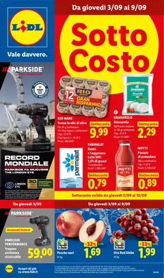 Anteprima dell'opuscolo Lidl volantino dal negozio Lidl valido da 03/09/2026