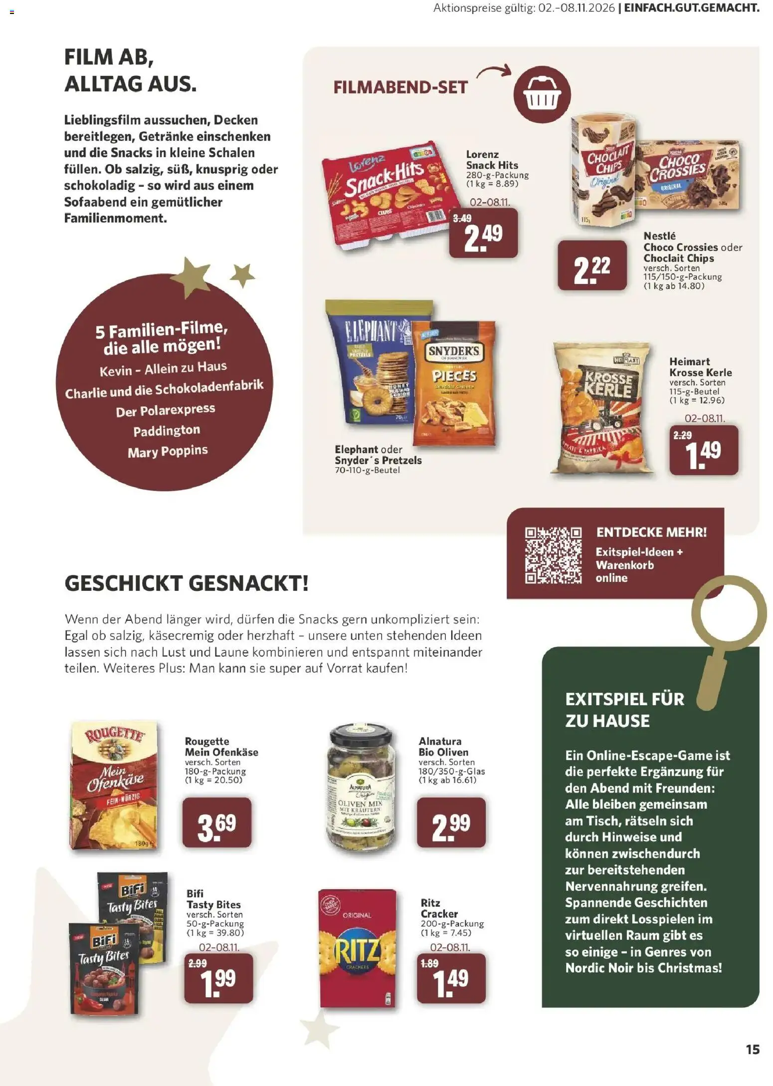 Vorschau von dem Prospekt des Geschäftes Combi, gültig ab dem 26.10.2026