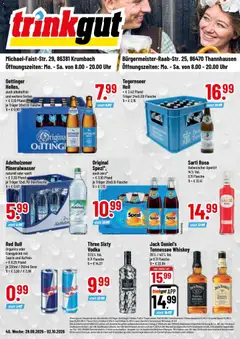 Vorschau von dem Prospekt des Geschäftes Trinkgut, gültig ab dem 28.09.2026
