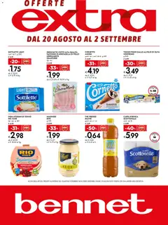 Anteprima dell'opuscolo bennet volantino Extra dal negozio bennet valido da 20/08/2026