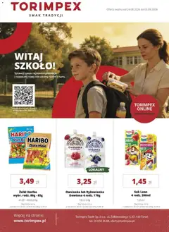 Pogląd gazetki "Torimpex gazetka" ze sklepu Torimpex ważnej od 24.08.2026