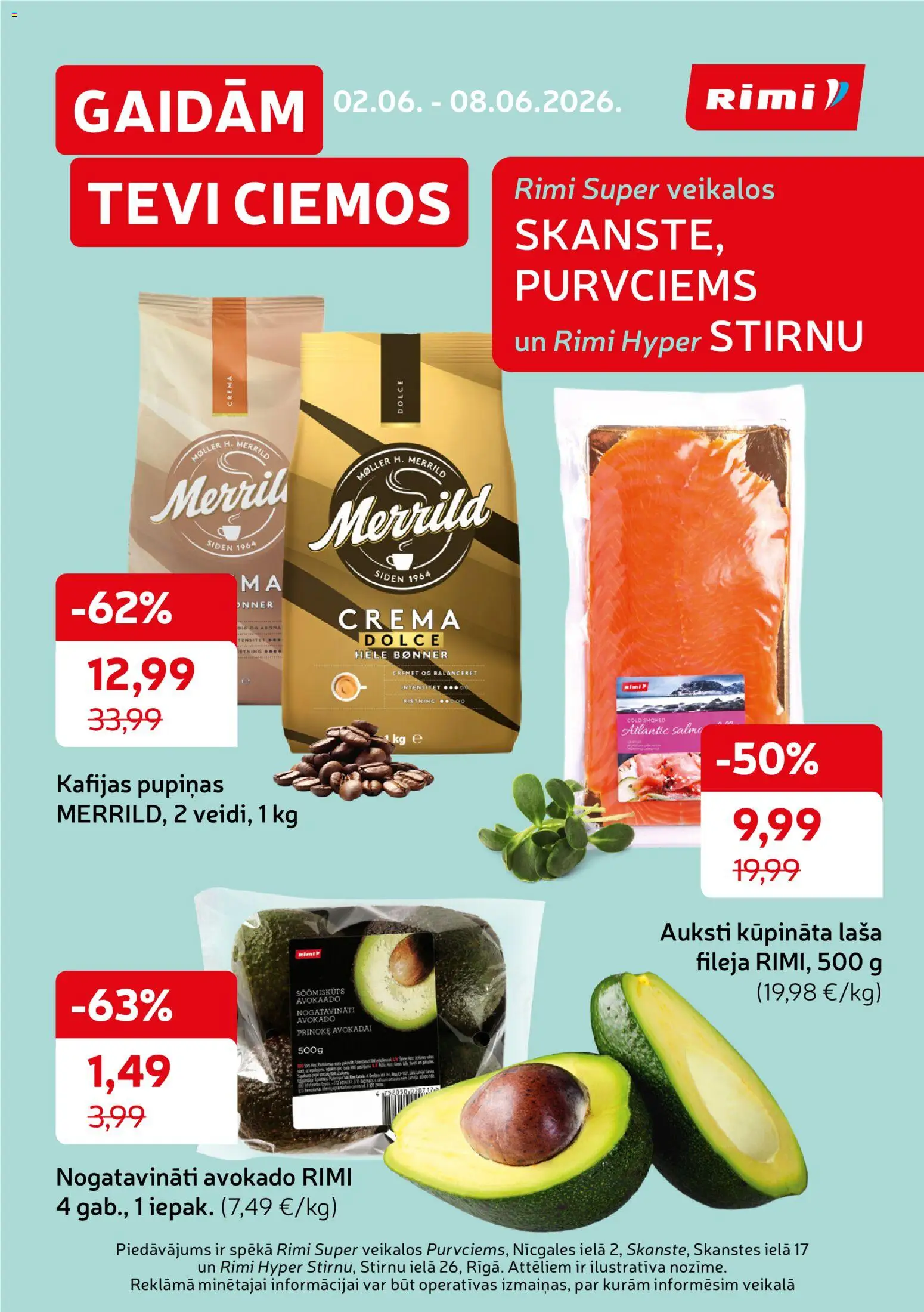 Skatīt Rimi akciju bukletu, derīgs no 02.06.2026.