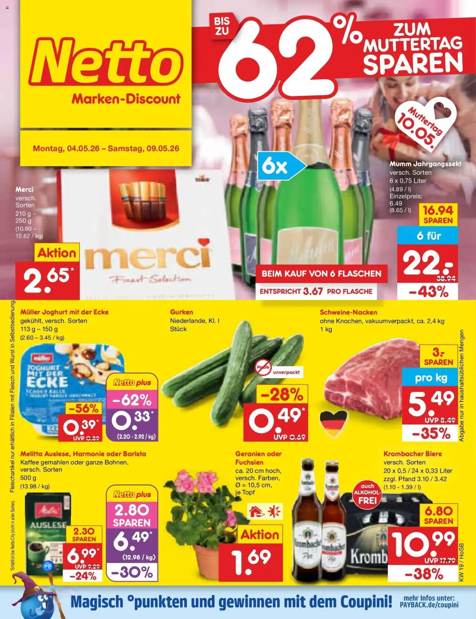 Vorschau von dem Prospekt des Geschäftes Netto Marken-Discount, gültig ab dem 04.05.2026