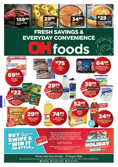 Preview of OK Foods flyer valid from 24/07/2026