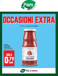 Anteprima dell'opuscolo PAM volantino Occasioni Extra dal negozio PAM valido da 02/07/2026
