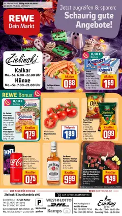 Vorschau von dem Prospekt des Geschäftes Rewe, gültig ab dem 26.10.2026