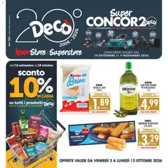 Anteprima dell'opuscolo Decò volantino iperStore, Superstore Sicilia dal negozio Decò valido da 02/10/2026