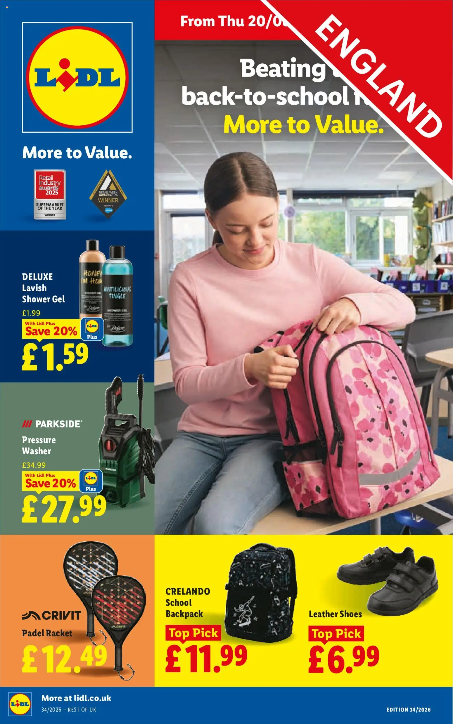 Preview of Lidl Weekly offers Lidl valid from 20/08/2026