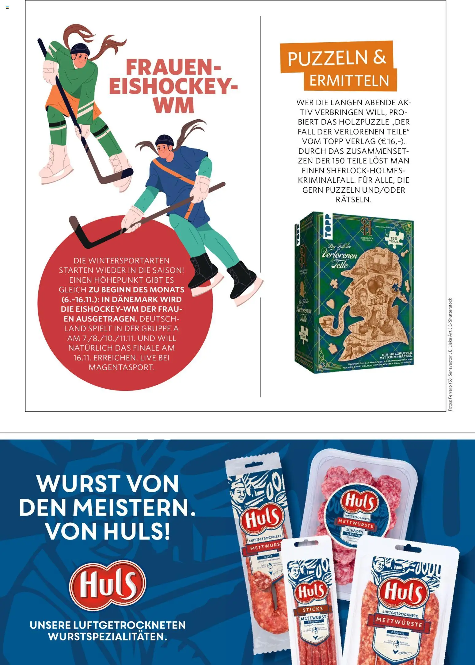 Vorschau von dem Prospekt des Geschäftes Combi, gültig ab dem 01.11.2026 - Wurst