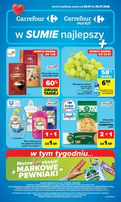 Pogląd gazetki "Carrefour gazetka" ze sklepu Carrefour ważnej od 20.07.2026