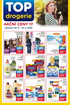 Náhled nabídky: Top drogerie Top drogerie leták platný od 20.08.2026