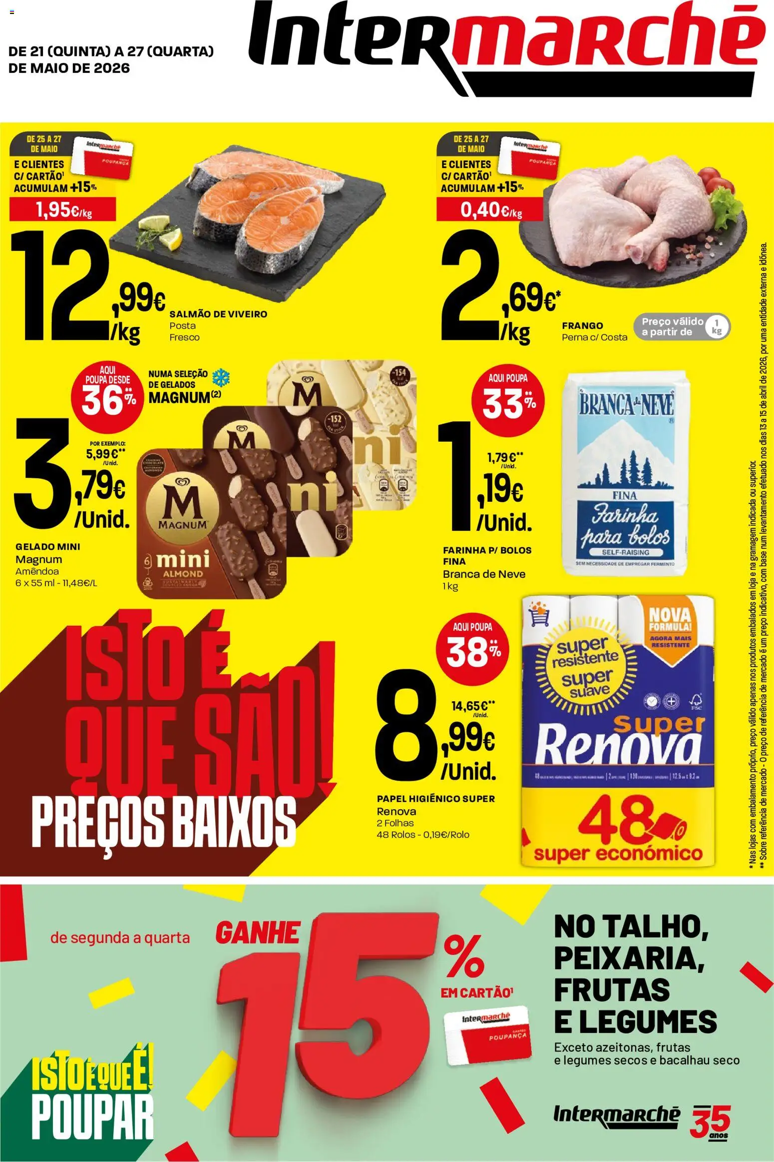 Pré-visualização do folheto da loja Intermarché válida a partir de 21/05/2026