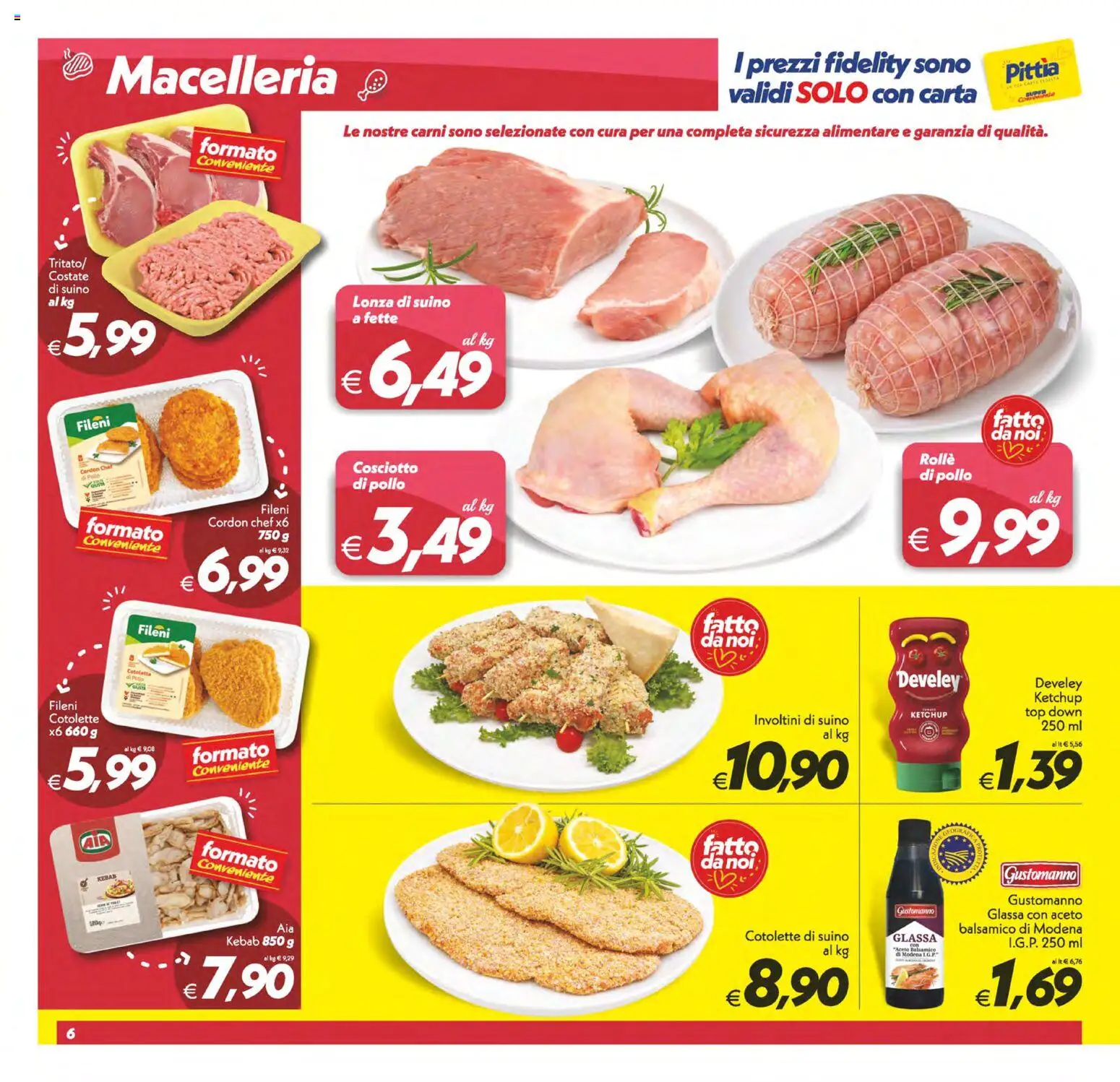 Anteprima dell'opuscolo SuperConveniente volantino Gela, Vittoria dal negozio SuperConveniente valido da 23/10/2026 - Pollo, Top, Ketchup, Suino, Aceto, Glassa