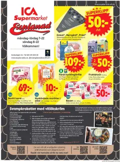 Förhandsgranska reklamblad ICA Supermarket erbjudanden från butik ICA Supermarket gäller från 31/08/2026