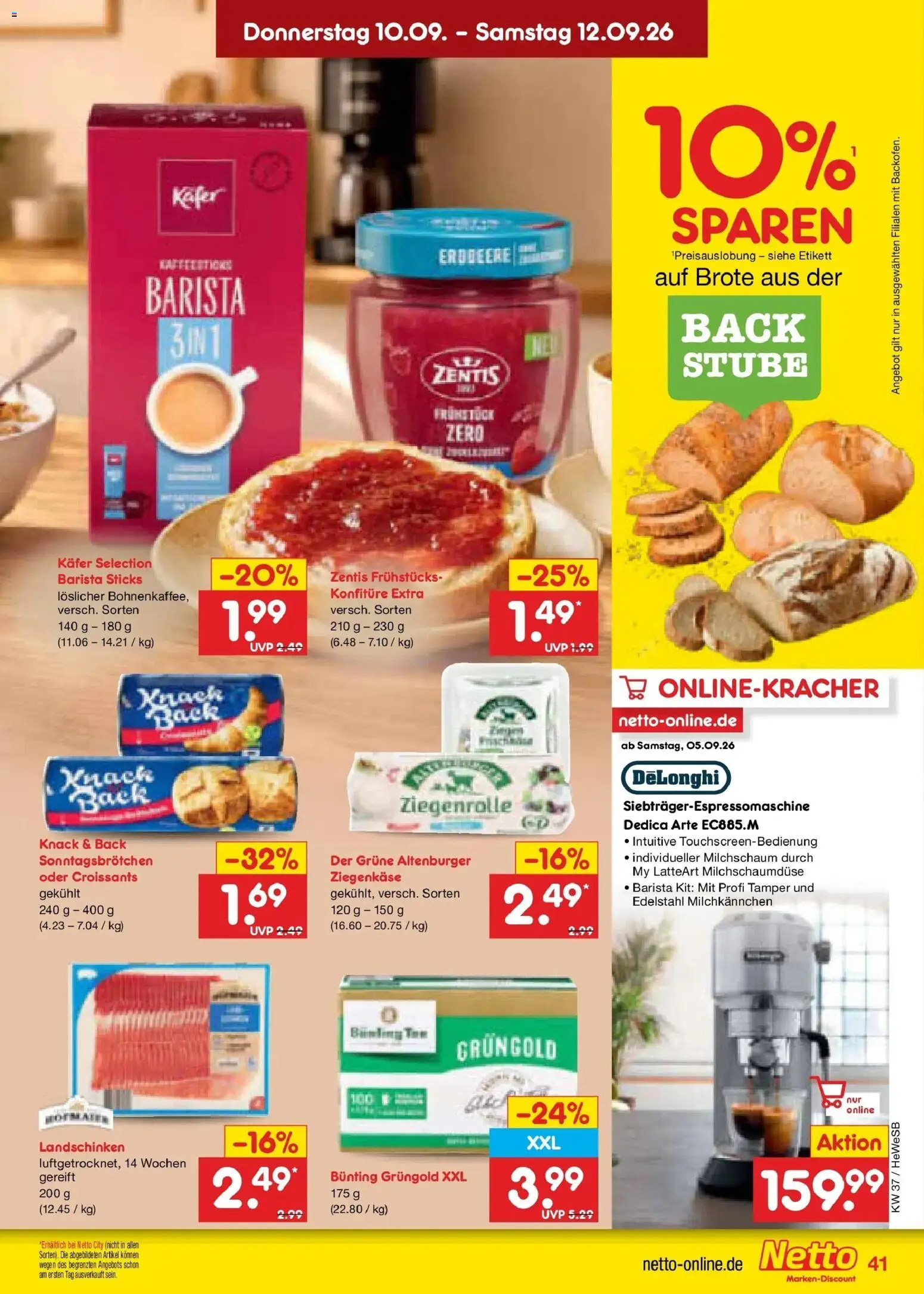 Vorschau von dem Prospekt des Geschäftes Netto Marken-Discount, gültig ab dem 07.09.2026 - Ziegenkäse