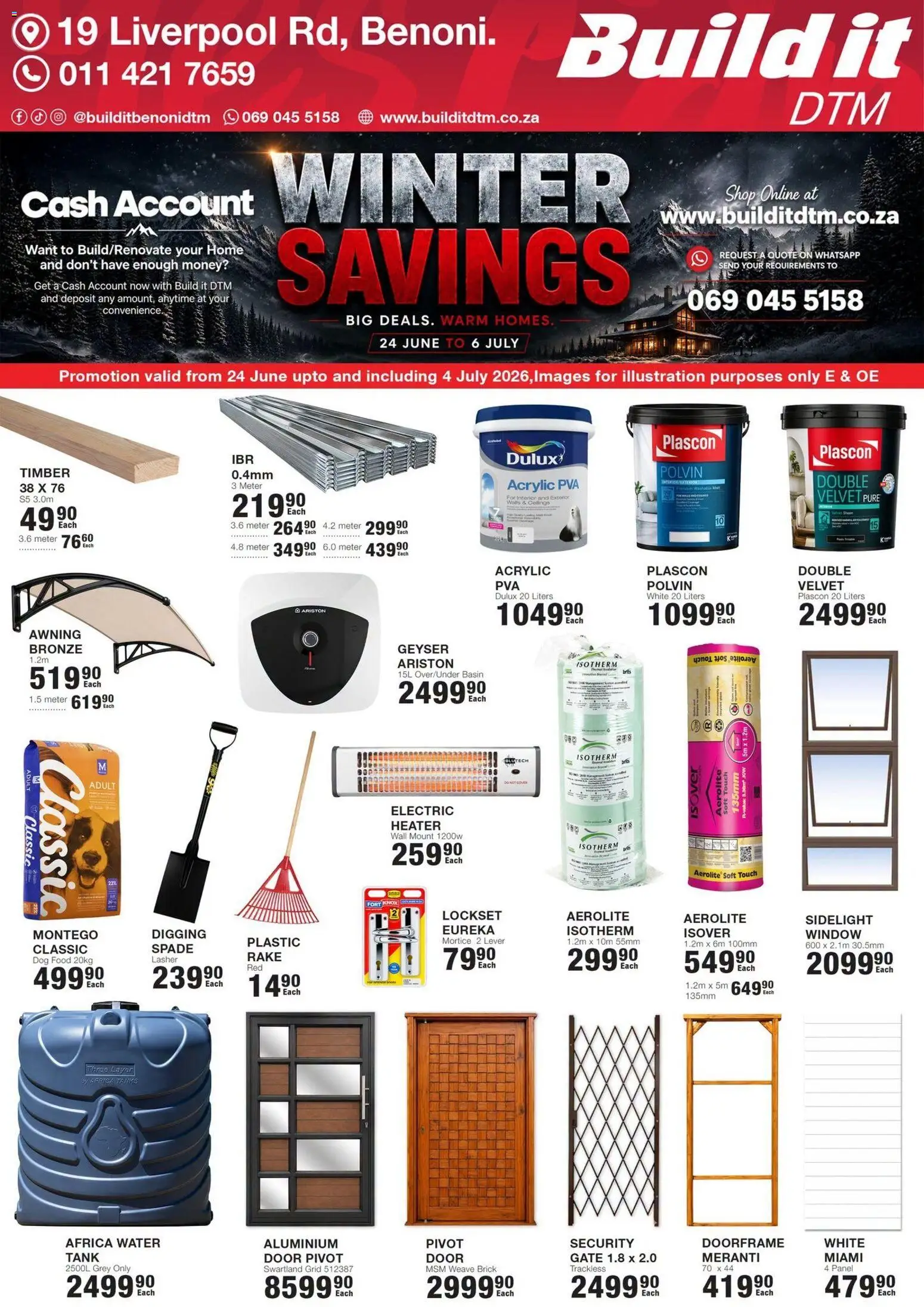 Preview of Build It flyer valid from 24/06/2026