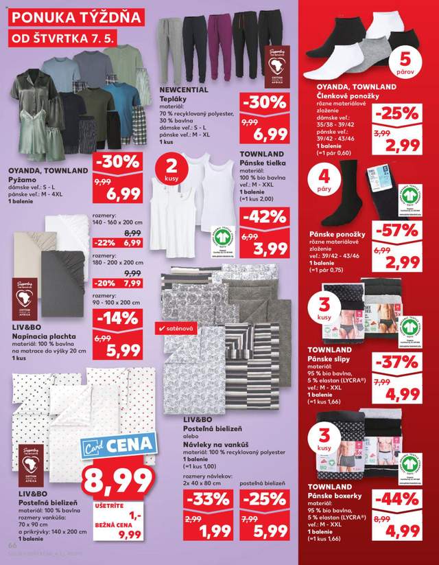 Nový Kaufland leták od 07.05.