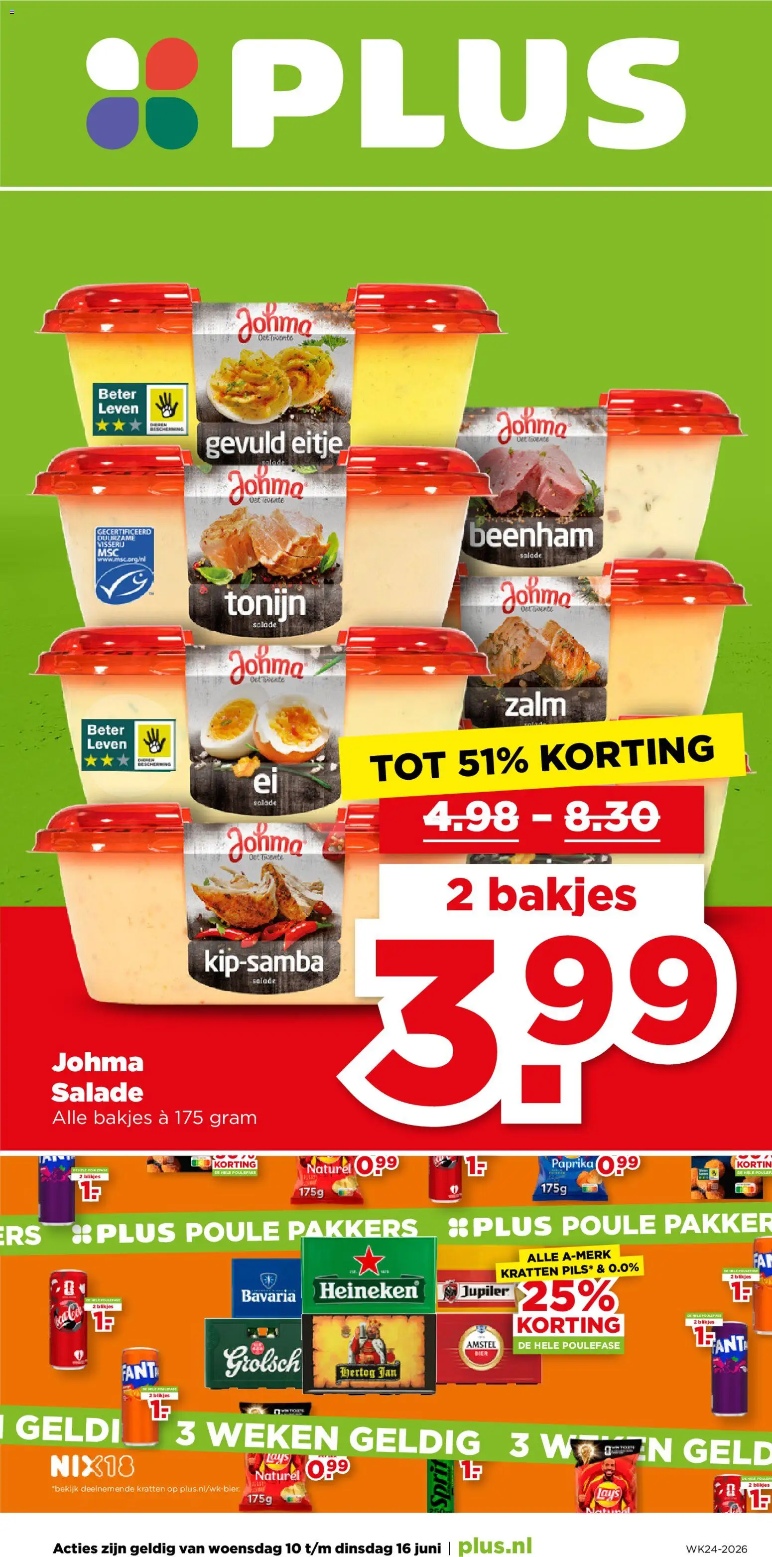 Voorbeeld van Plus folder week 24 van winkel Plus geldig vanaf 10-06-2026