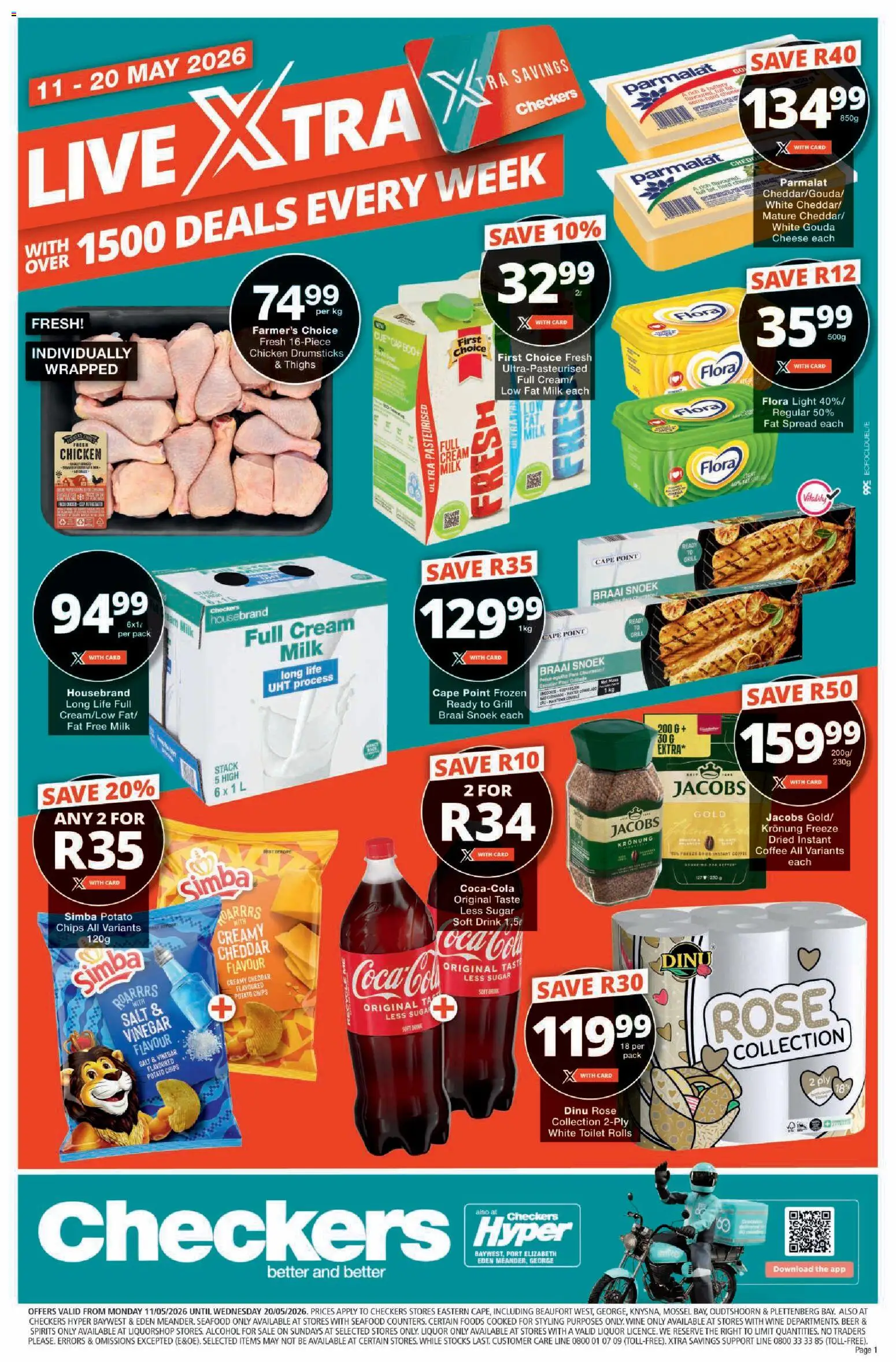 Preview of Checkers flyer valid from 11/05/2026